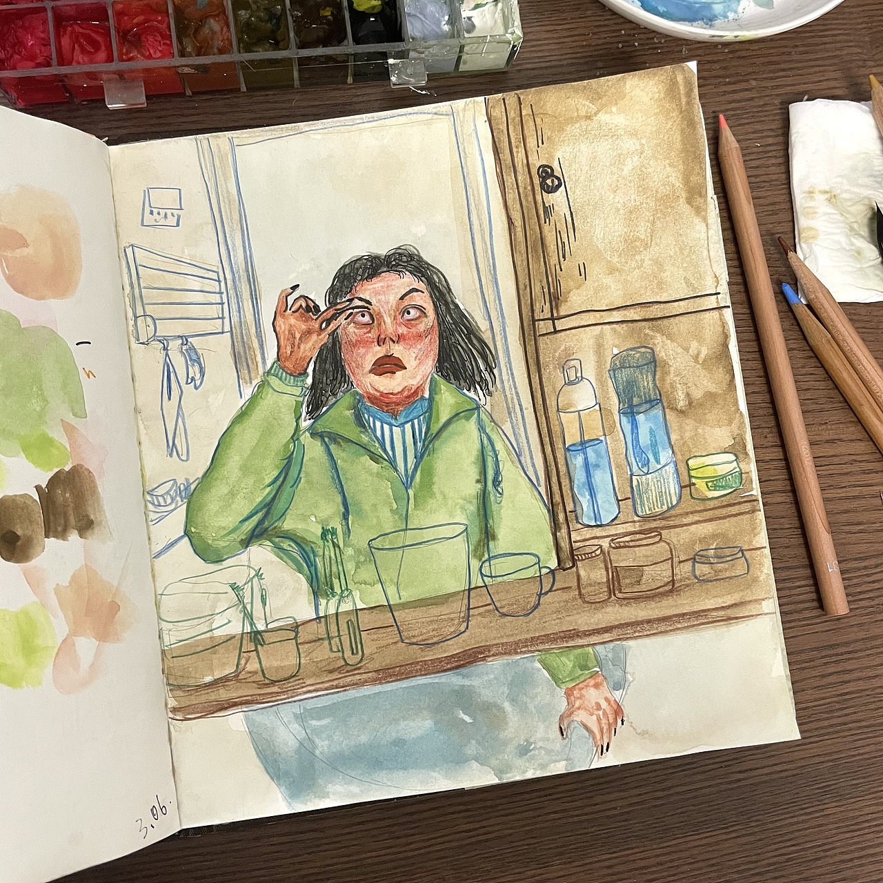 速写里的鸡零狗碎（图ZMjQ3OTU0MzMy） - 创作习作 - 站酷设计师斑鸠子原创素材 - 站酷ZCOOL