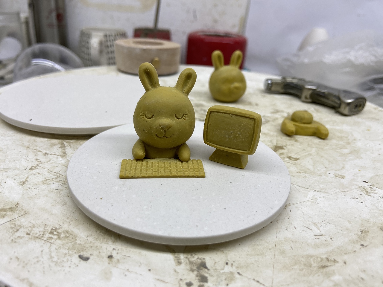 时光·兔摆件（图ZMzEyMzQ0NDMy） - 工艺品设计 - 站酷设计师虫叔原创素材 - 站酷ZCOOL