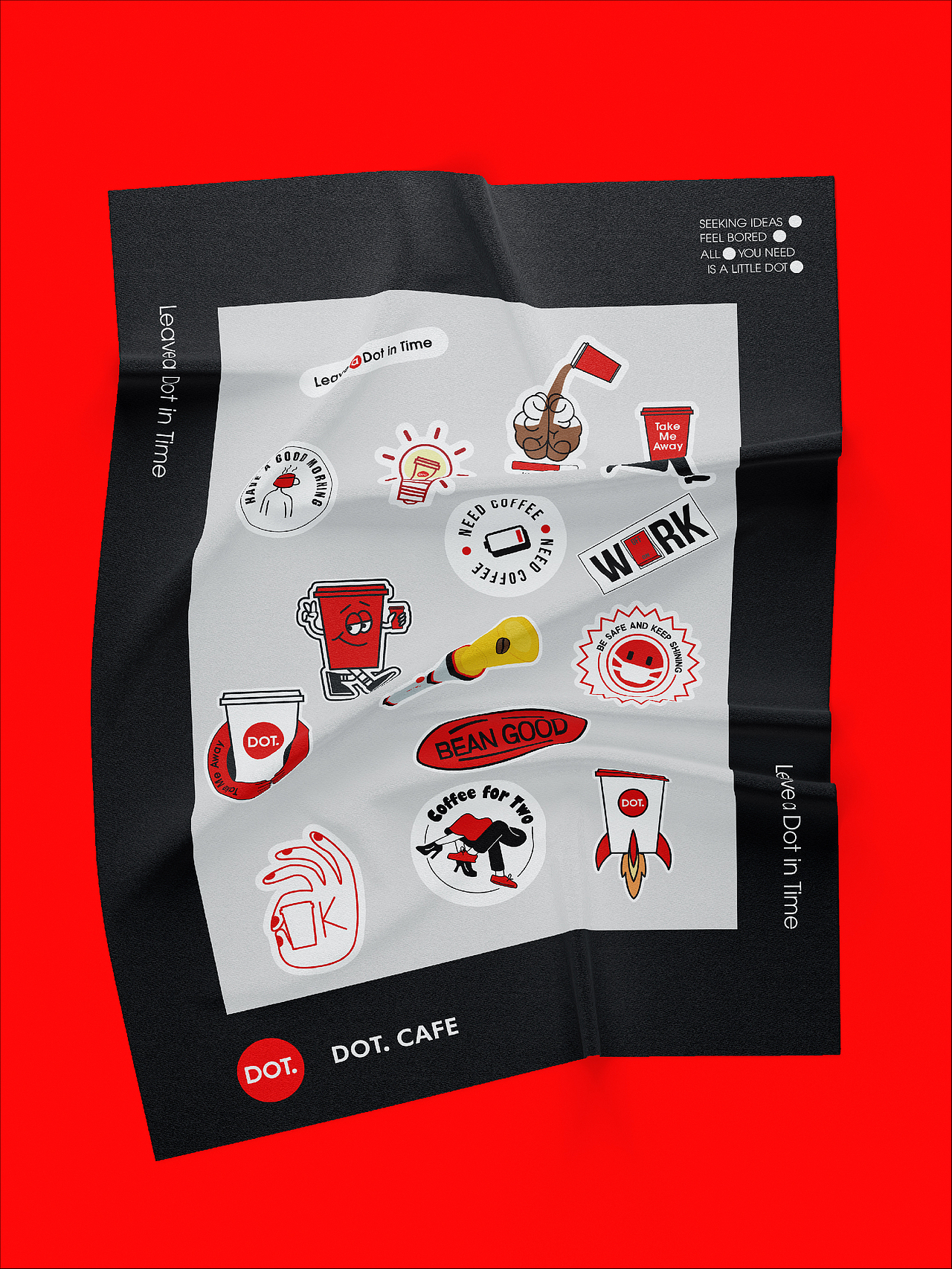 DOT.CAFE 咖啡品牌形象设计