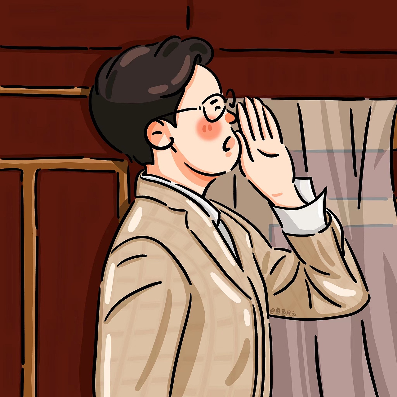 一年一度戏剧大赛头像（图ZMzI1MDc4MzE2） - 创作习作 - 站酷设计师煎鱼风云原创素材 - 站酷ZCOOL