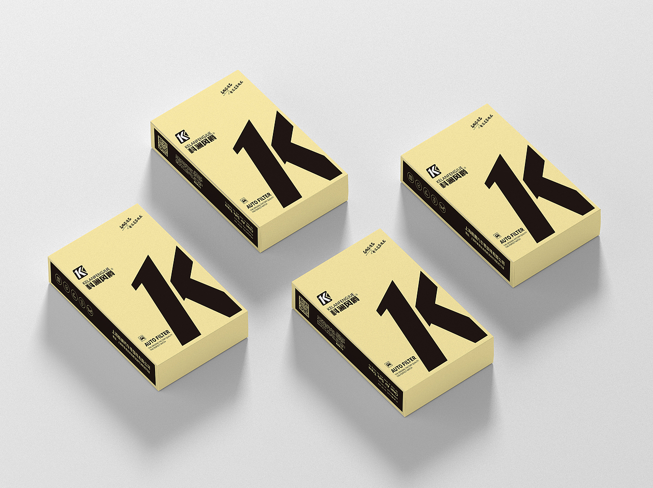 科澜风爵滤清器包装