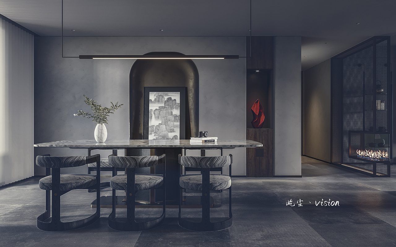 屹尘丨现代与中式交融