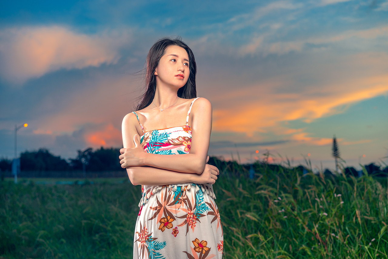 湖边夕阳（图ZMjcyNzAwMjk2） - 人像摄影 - 站酷设计师摄法学徒原创素材 - 站酷ZCOOL