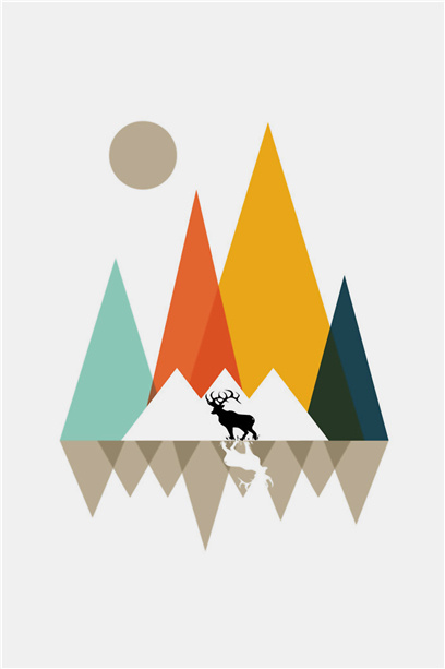 几何图案呈现出来的奢华感|其他|墙绘/立体画|augustss - 原创作品