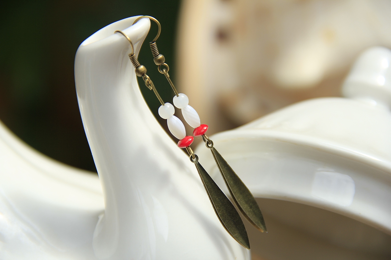 【原创手工耳坠】——【剑心】（图ZMzQxOTExNDQ=） - 首饰设计 - 站酷设计师孙囍瑶原创素材 - 站酷ZCOOL