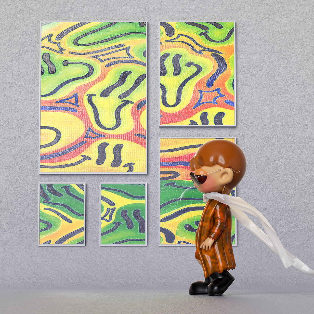 蛋花SOWA - 时尚篇（图ZMjg3NTEyNDA4） - 人物/生物 - 站酷设计师酸菜水煮蛋原创素材 - 站酷ZCOOL