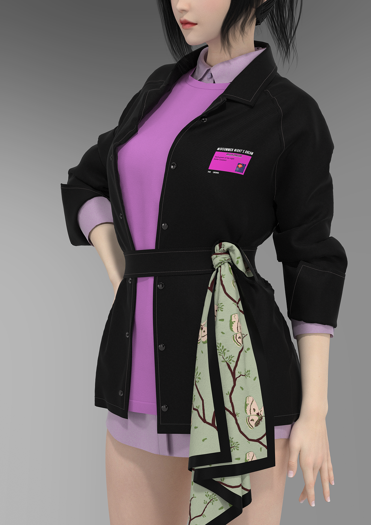 clo3d服装建模作品