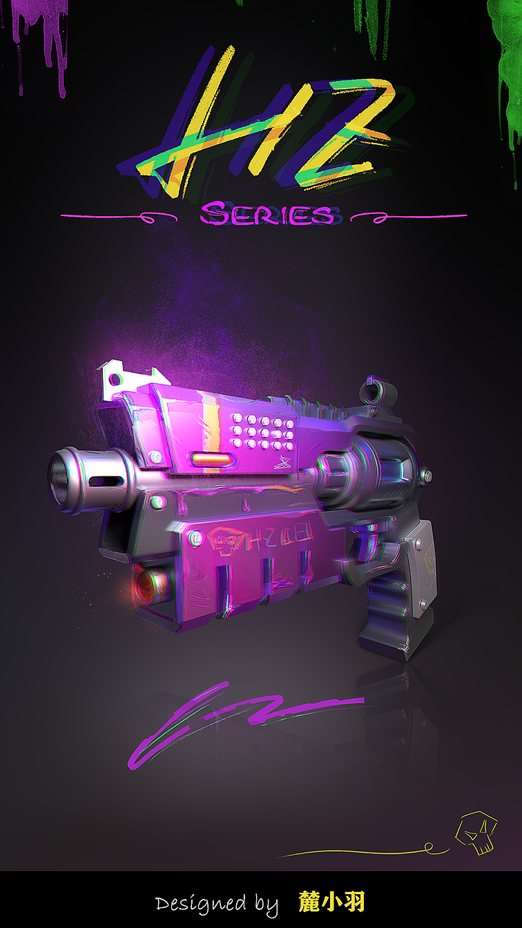 紫到爆炸的赛博朋克（图ZMjkzODE0NjYw） - 游戏UI - 站酷设计师麓小羽原创素材 - 站酷ZCOOL