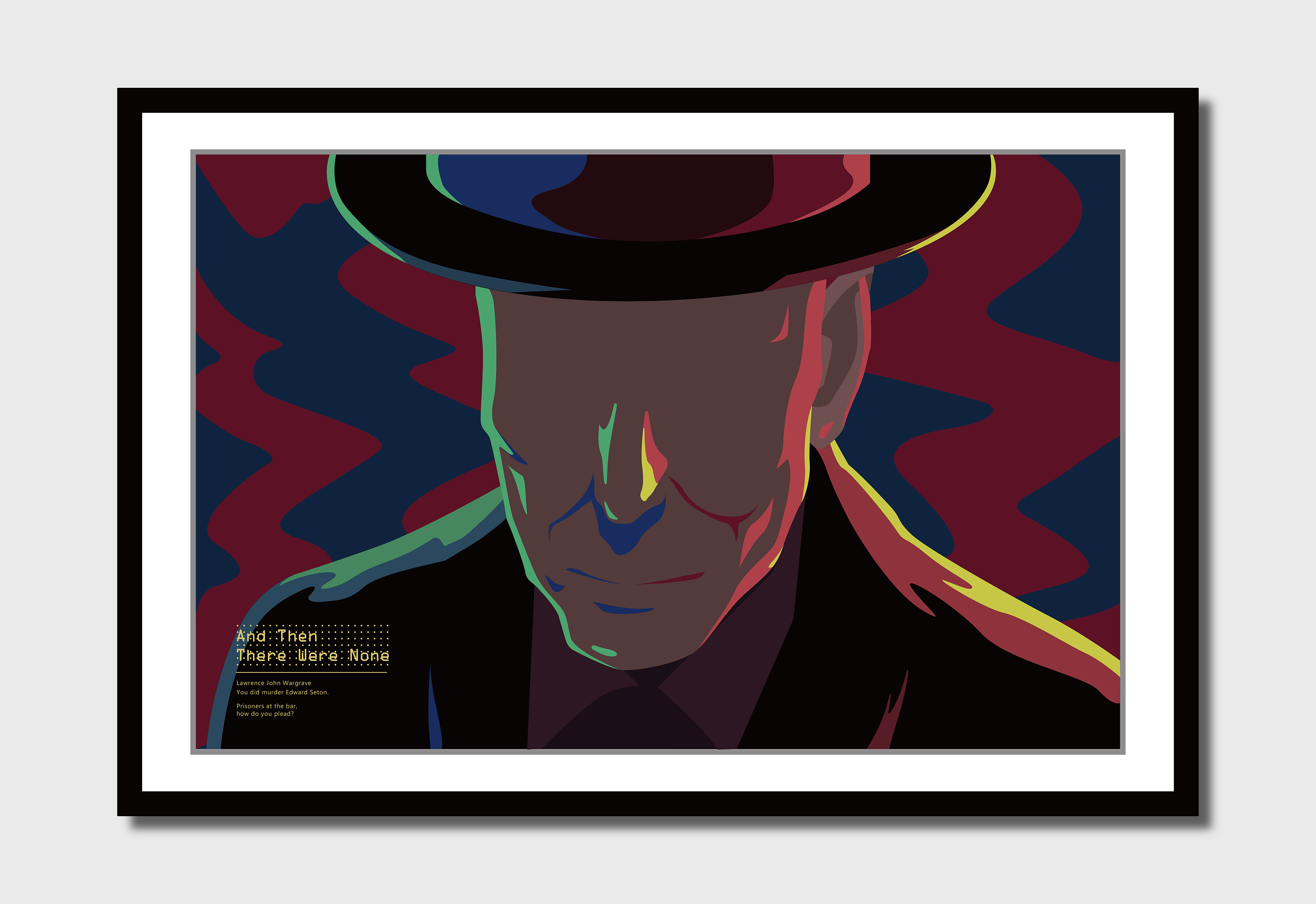 悬疑读物无人生还原创插画习作