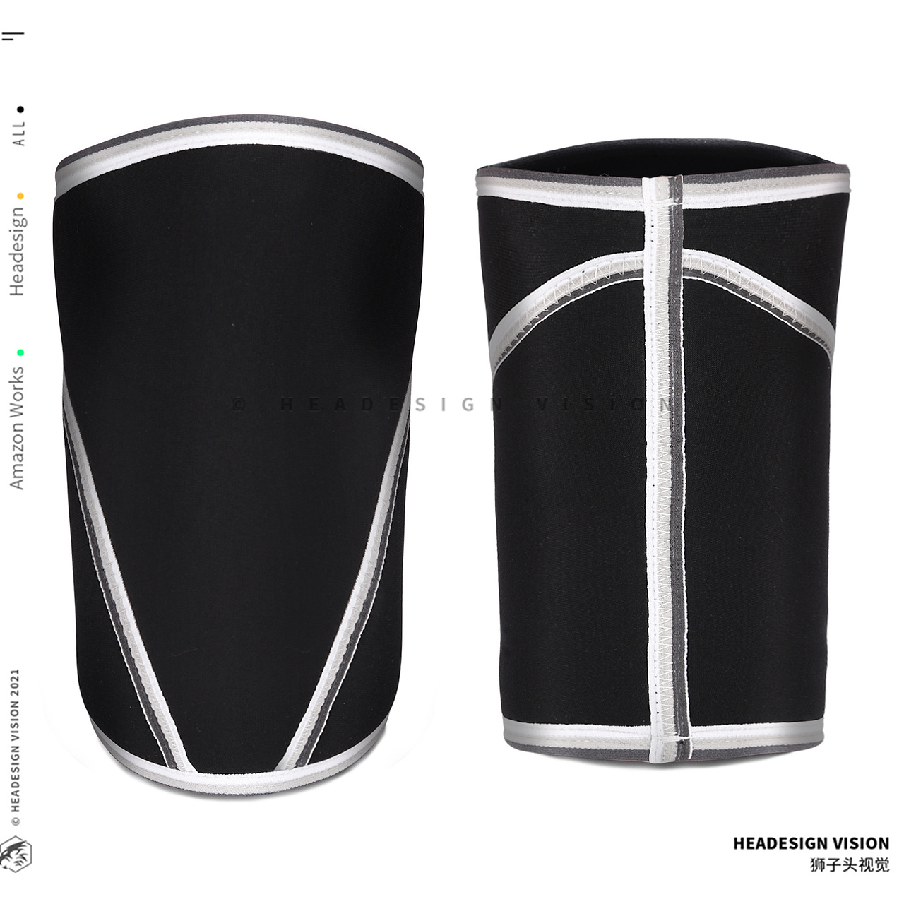 护膝产品拍摄_主图设计_A+页面设计-狮子头视觉