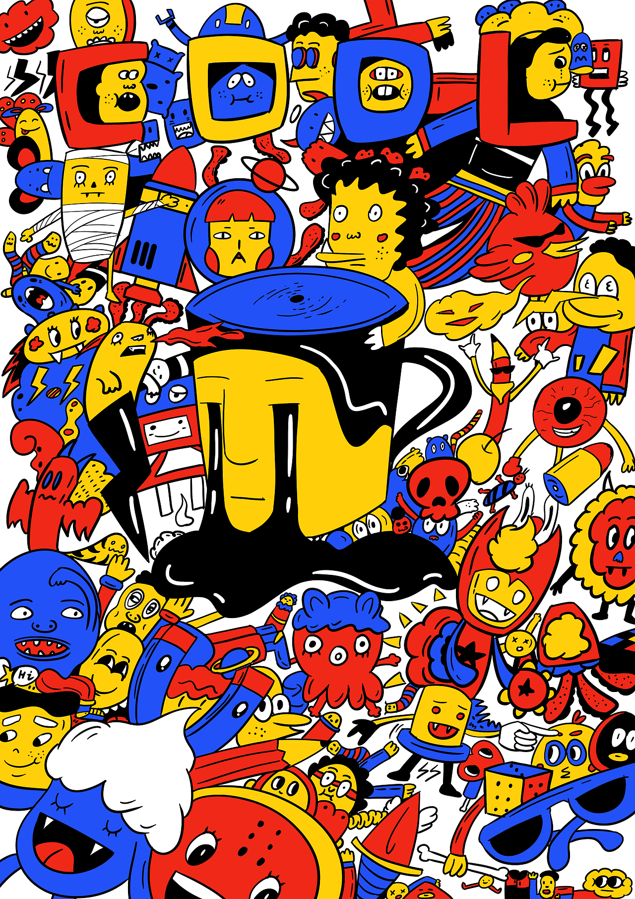 涂鸦|插画|新锐潮流插画|mild126_原创作品-站酷zcool