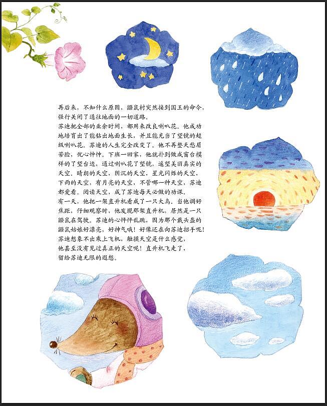 鼹鼠苏迪（图ZMTA5Njk3Mzg0） - 绘本 - 站酷设计师暖被儿原创素材 - 站酷ZCOOL