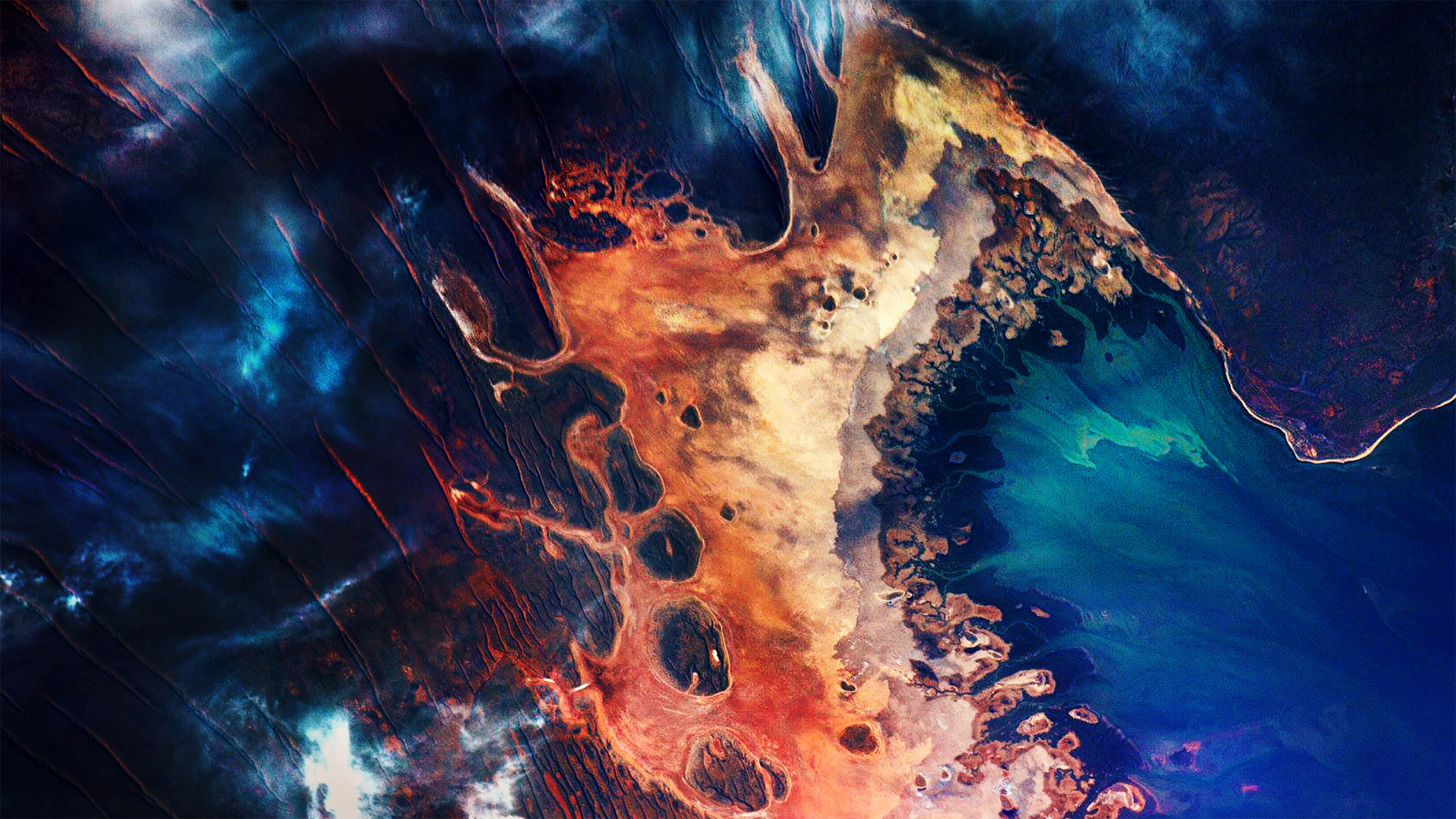 高清背景图 彩色素材 流体粒子图片克提供下载