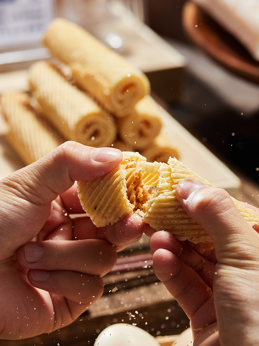 摄影｜蛋酥/咸蛋黄小饼