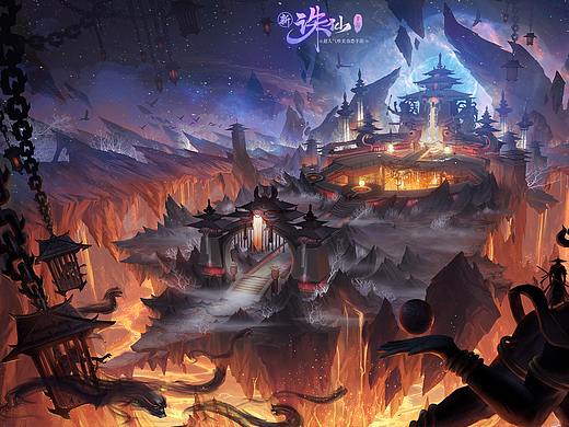 诛仙新职业地图-阎罗岛