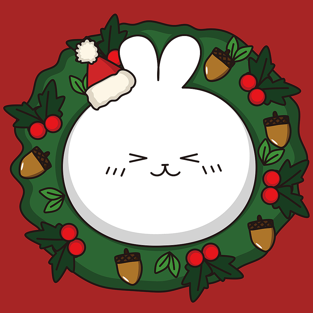 痘痘脸家族圣诞头像