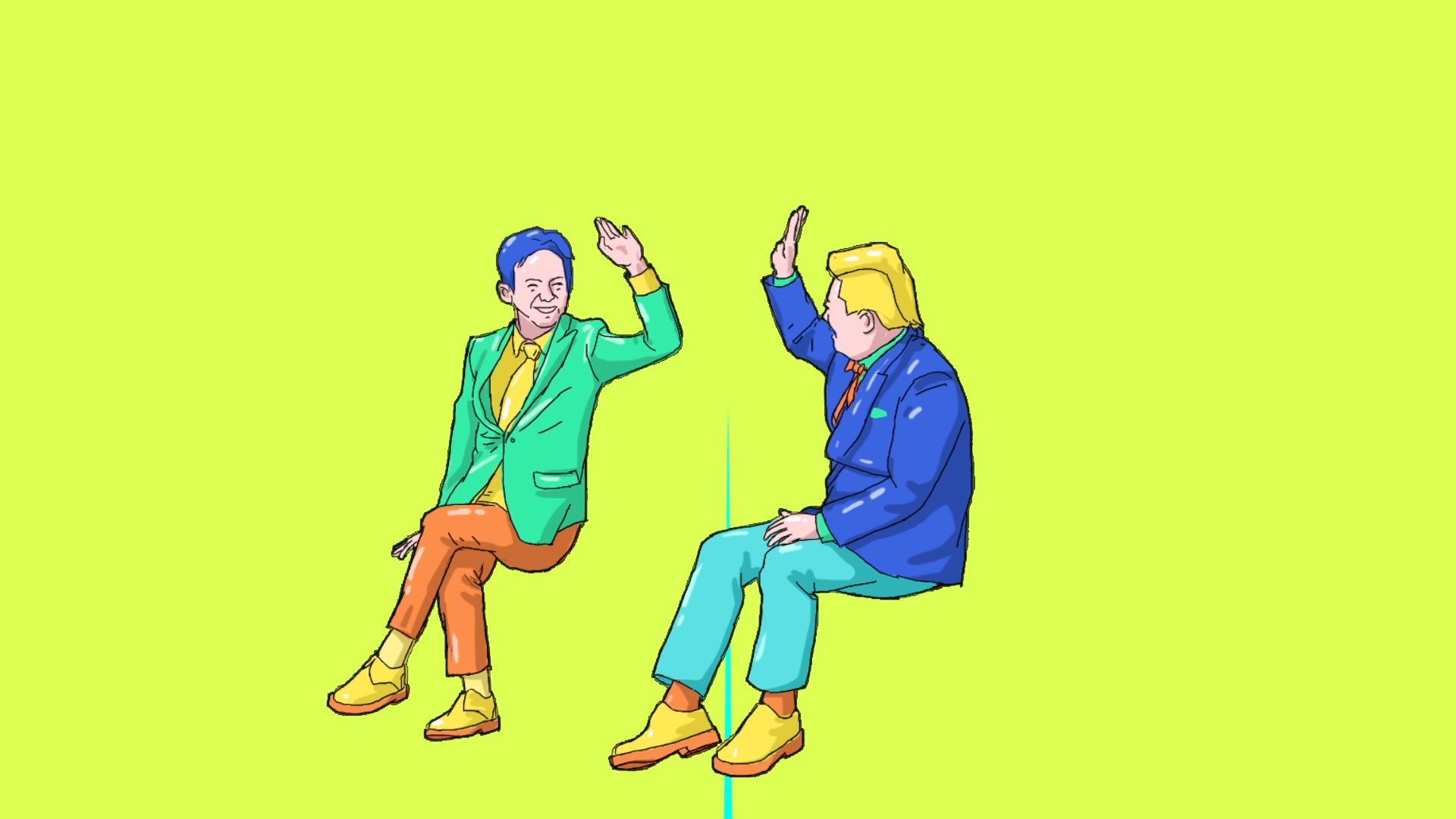 《奇葩大会》二维片头动画设计