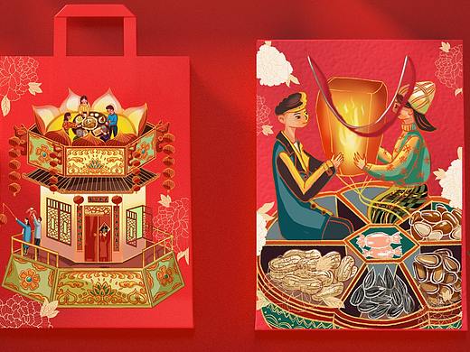 廟會(huì)花燈鬧元宵（個(gè)人主頁-ZNTc5NTE5MTY=） - 創(chuàng)作習(xí)作 - 站酷設(shè)計(jì)師良陳liangchen原創(chuàng)素材 - 站酷ZCOOL