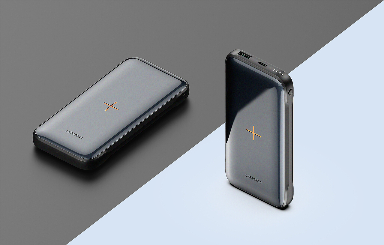 无线充移动电源