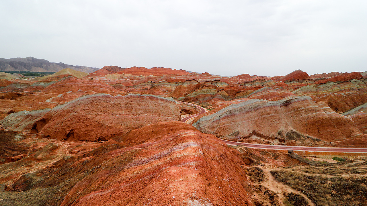 西北-七彩丹霞（图ZMTMzMjM4Mjgw） - 风光摄影 - 站酷设计师梦醒时分sr原创素材 - 站酷ZCOOL