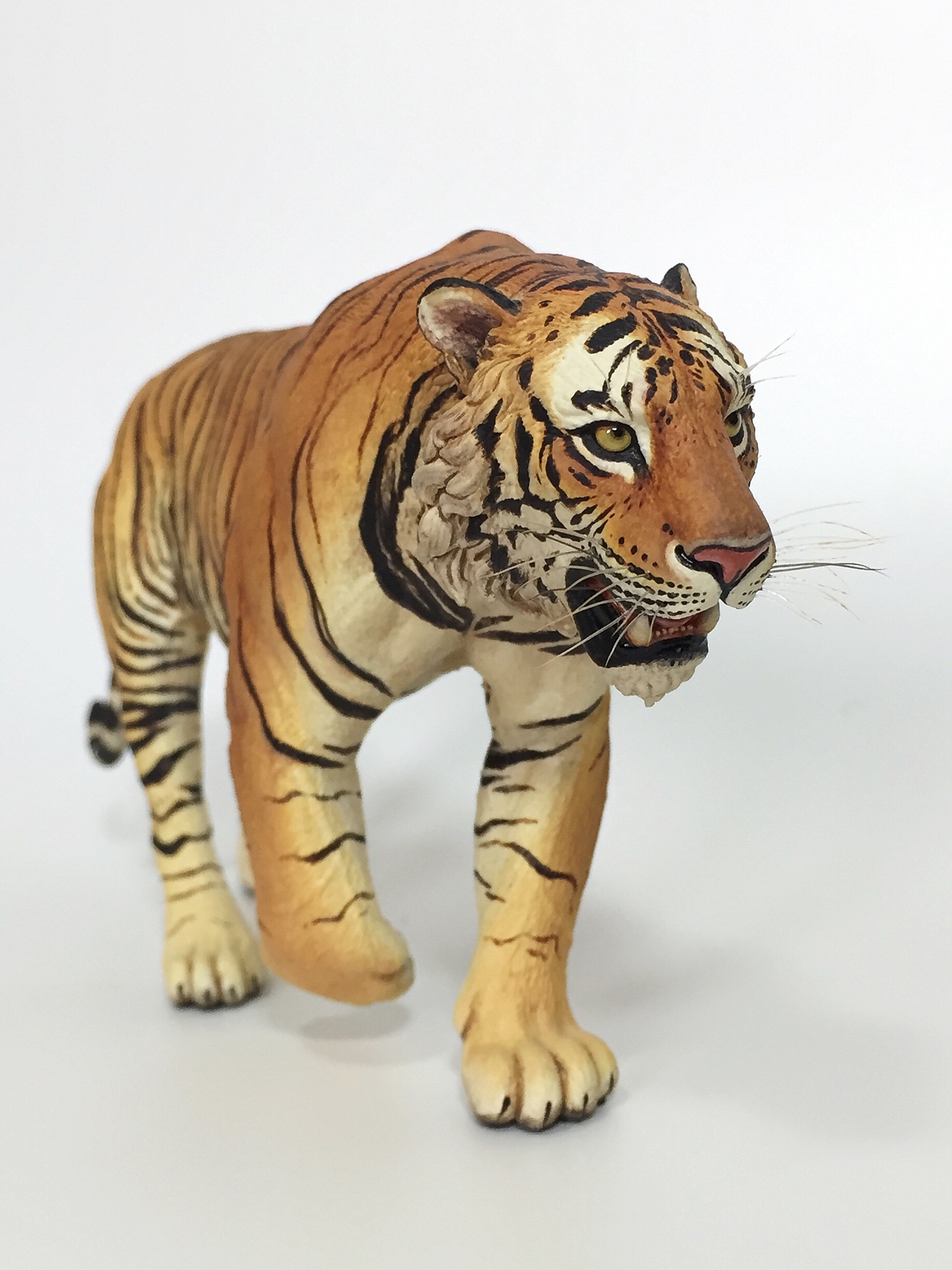 万兽工作室孟加拉虎gk动物模型