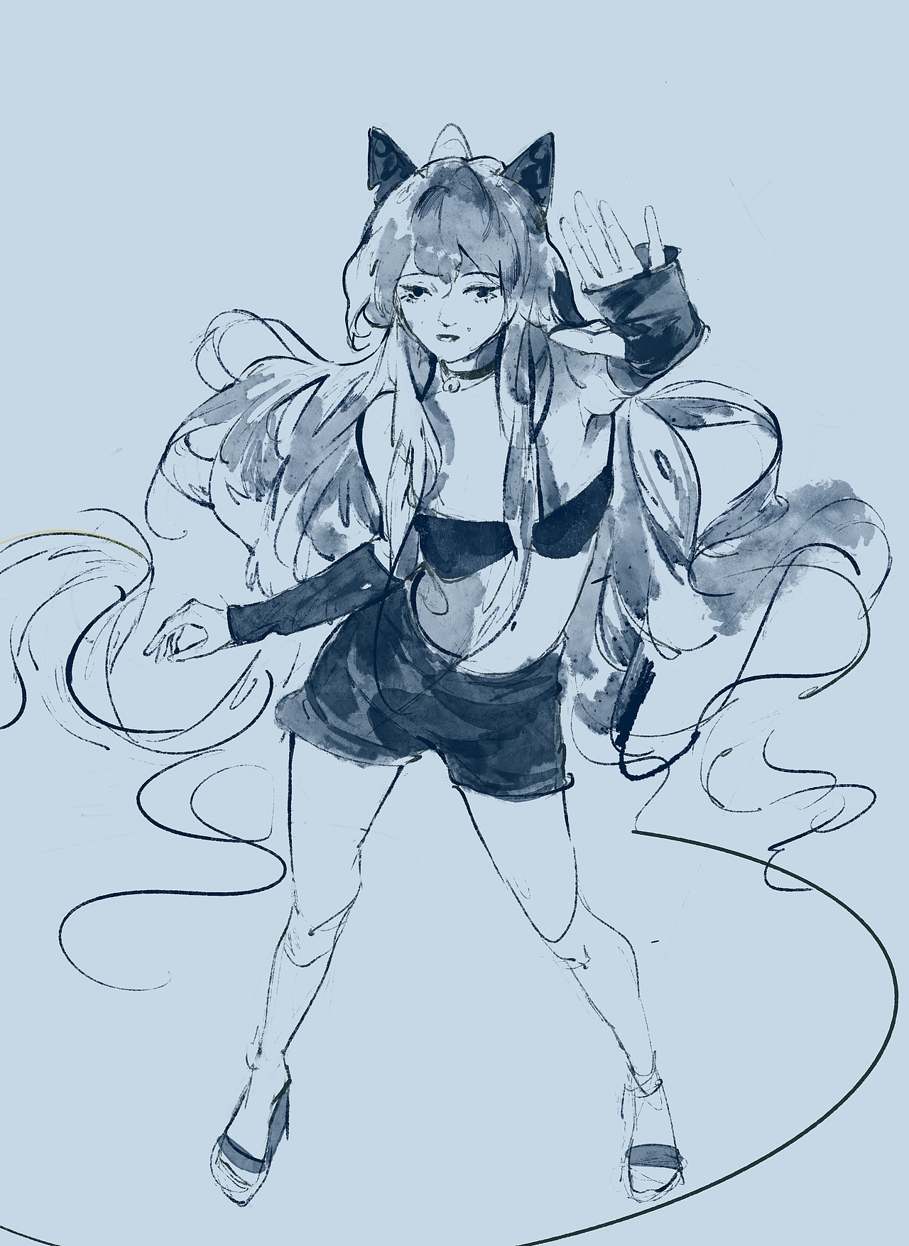 day32@速寫班長(zhǎng)（圖ZMjk1NDM1NDcy） - 繪畫 - 站酷設(shè)計(jì)師吃掉月亮也會(huì)死亡原創(chuàng)素材 - 站酷ZCOOL