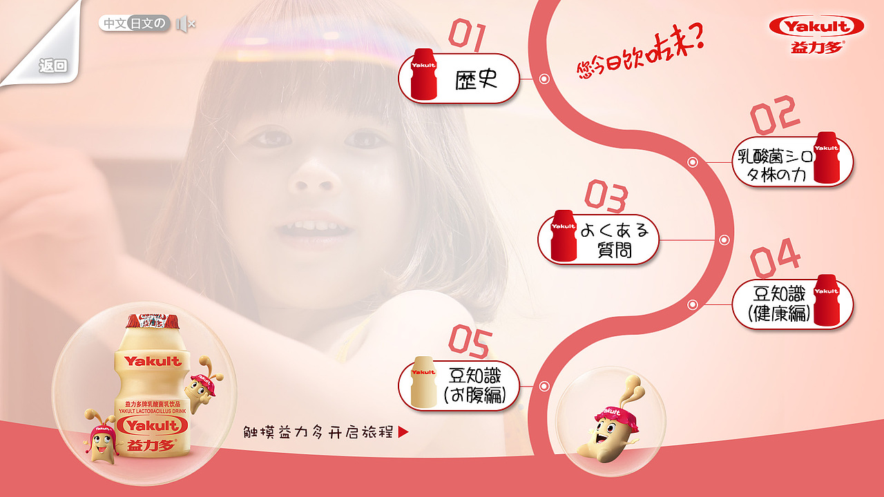 益力多益力多互动触摸屏页面