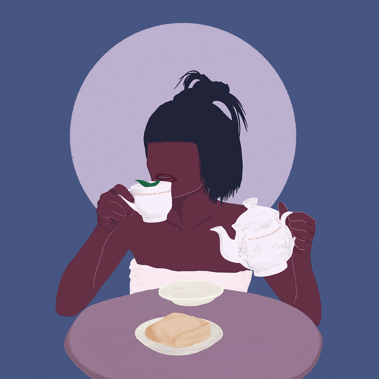 宅女2|插画|创作习作|汤姥姥_原创作品-站酷zcool