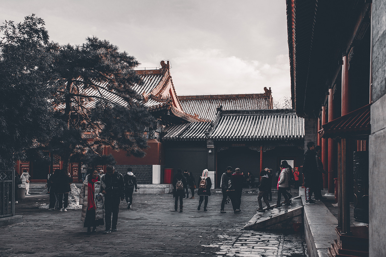 雍和宫---2019初雪