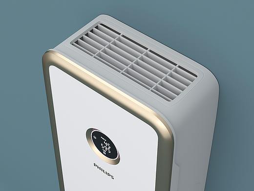 飞利浦新风C4d建模渲染（个人主页-ZNDIwNjk0MzI=） - 产品 - 站酷设计师wangsuhe520原创素材 - 站酷ZCOOL