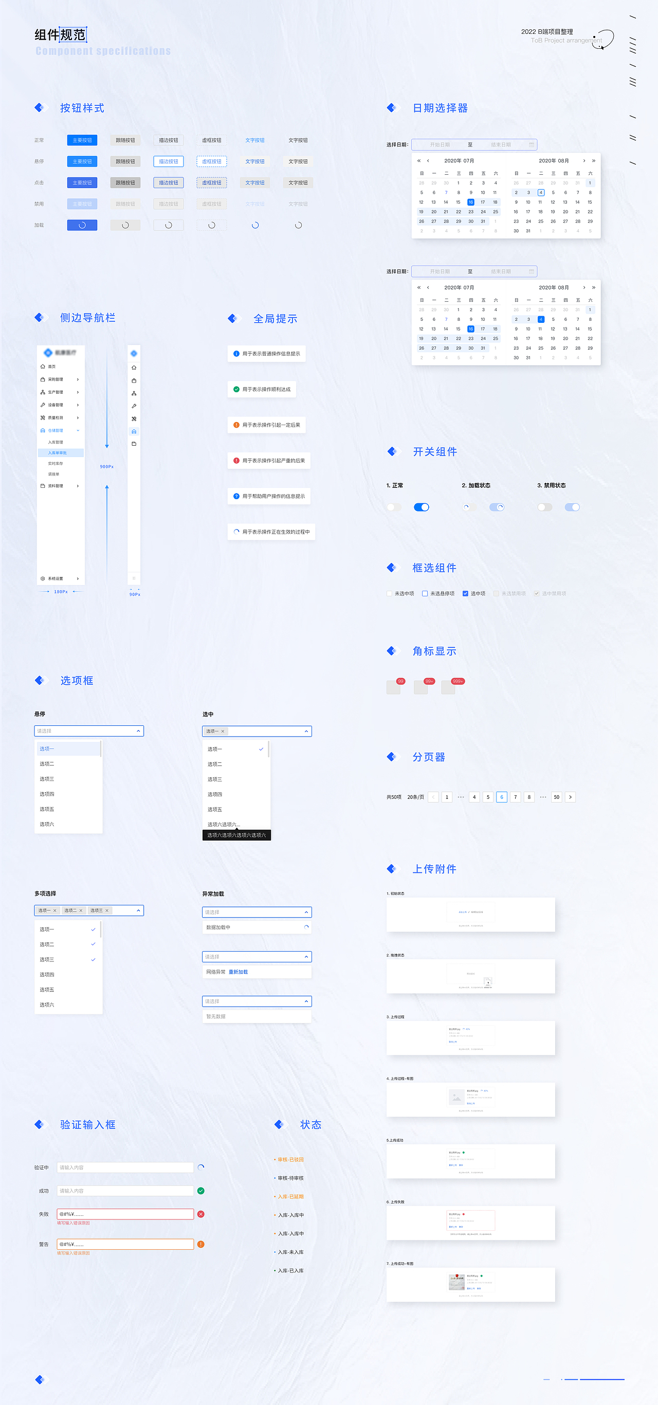 B端ERP项目复盘——医疗器械综合管理系统（图ZMzE3NTE2MjE2） - 交互/UE - 站酷设计师小蟹小蟹原创素材 - 站酷ZCOOL