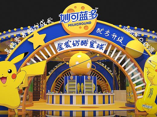 妙可蓝多×pokemon快闪店活动