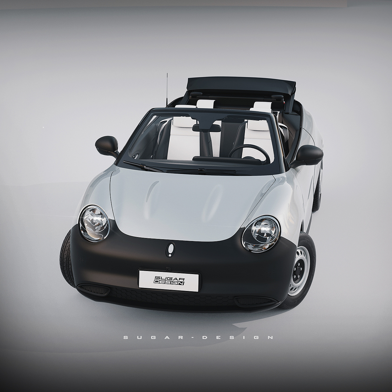 懂女人的女士一手车！欧拉好猫敞篷车新车预览！（图ZMjgxMjEyNzg4） - 交通工具 - 站酷设计师sugarchow原创素材 - 站酷ZCOOL