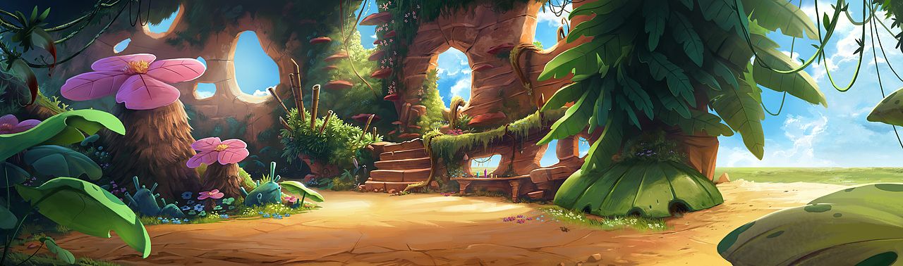 动漫场景（图ZMjY0OTYwMzUy） - 动画片 - 站酷设计师墨染一原创素材 - 站酷ZCOOL