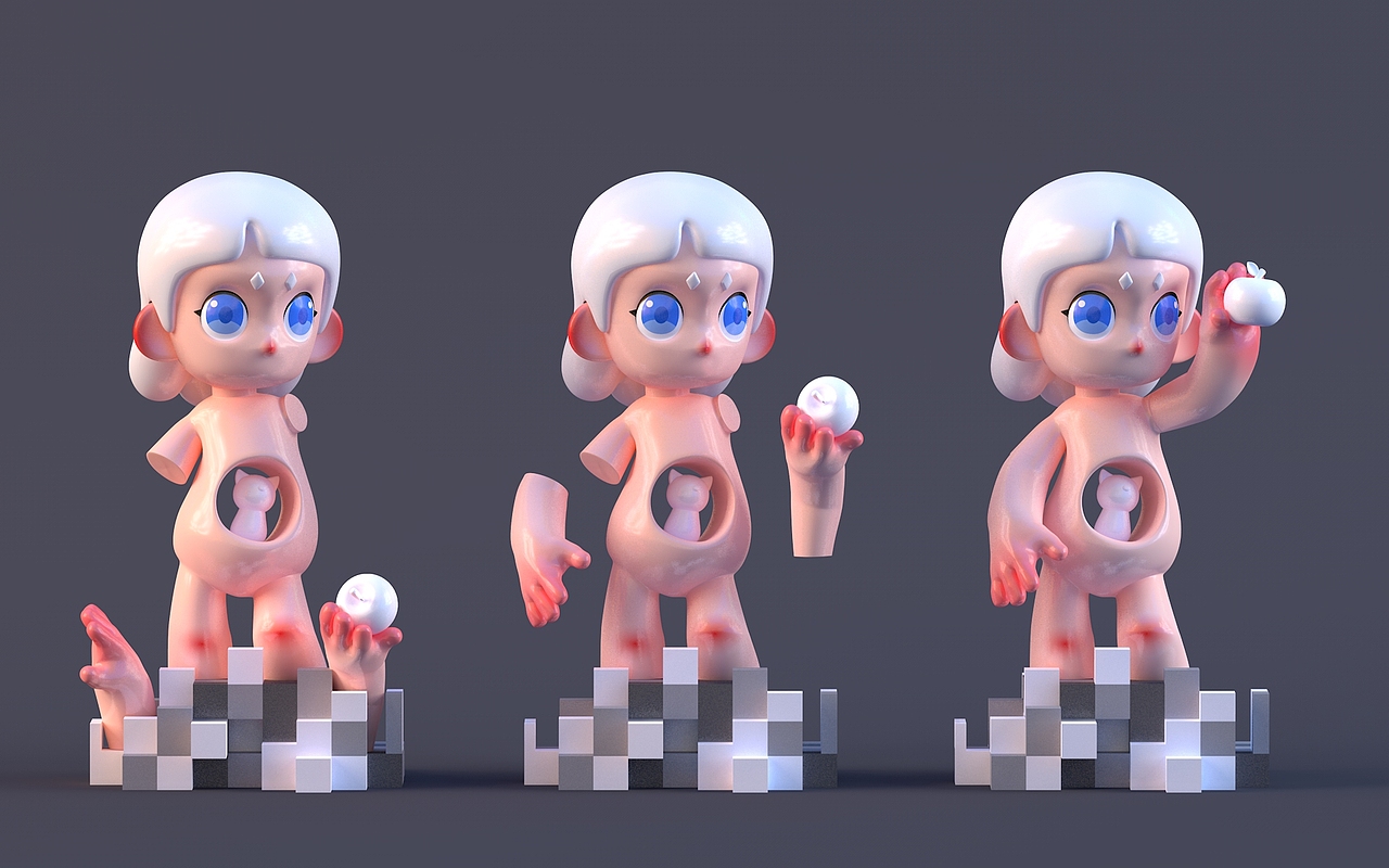 Yikoo（一口一口）IP③（图ZMjc0ODI3MTky） - IP形象 - 站酷设计师好一个工作室原创素材 - 站酷ZCOOL