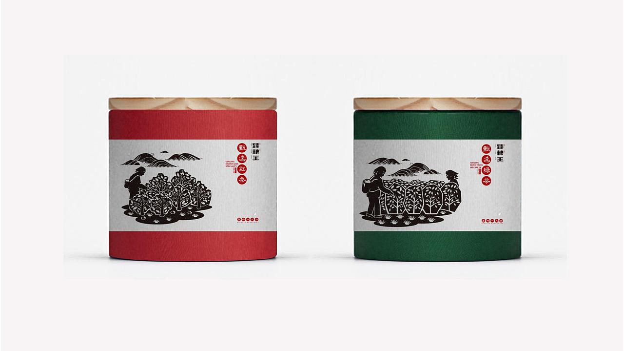 核桃产品系列包装 | 臻粮王.秦岭特产包装设计