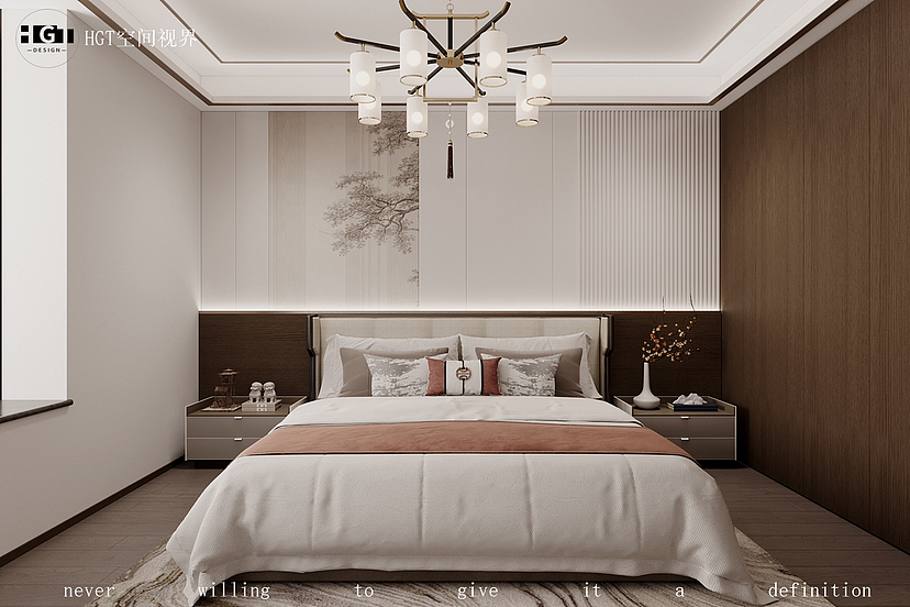 年轻人喜欢的新中式风效果图❤