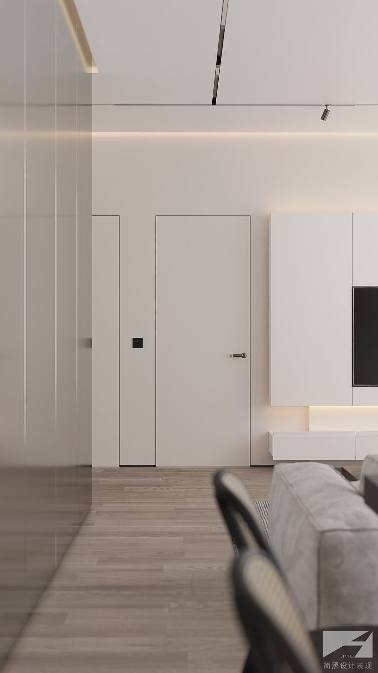 现代风格客厅（图ZMzYzNzc4NDA0） - 家装设计 - 站酷设计师简黑设计表现原创素材 - 站酷ZCOOL