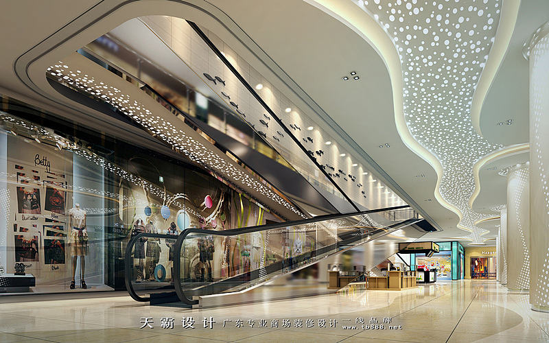 超市装修效果图|合肥超市装修可参考案例作品-广东天霸设计(图ZNTUzMzg4NDA=) - 建筑设计 - 站酷设计师专业购物中心设计原创素材 - 站酷ZCOOL