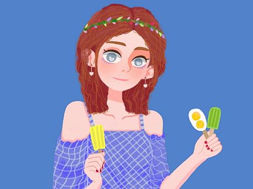 八月插畫(huà)打卡（個(gè)人主頁(yè)-ZMzg4NjY2NTI=） - 創(chuàng)作習(xí)作 - 站酷設(shè)計(jì)師_桃夭夭原創(chuàng)素材 - 站酷ZCOOL