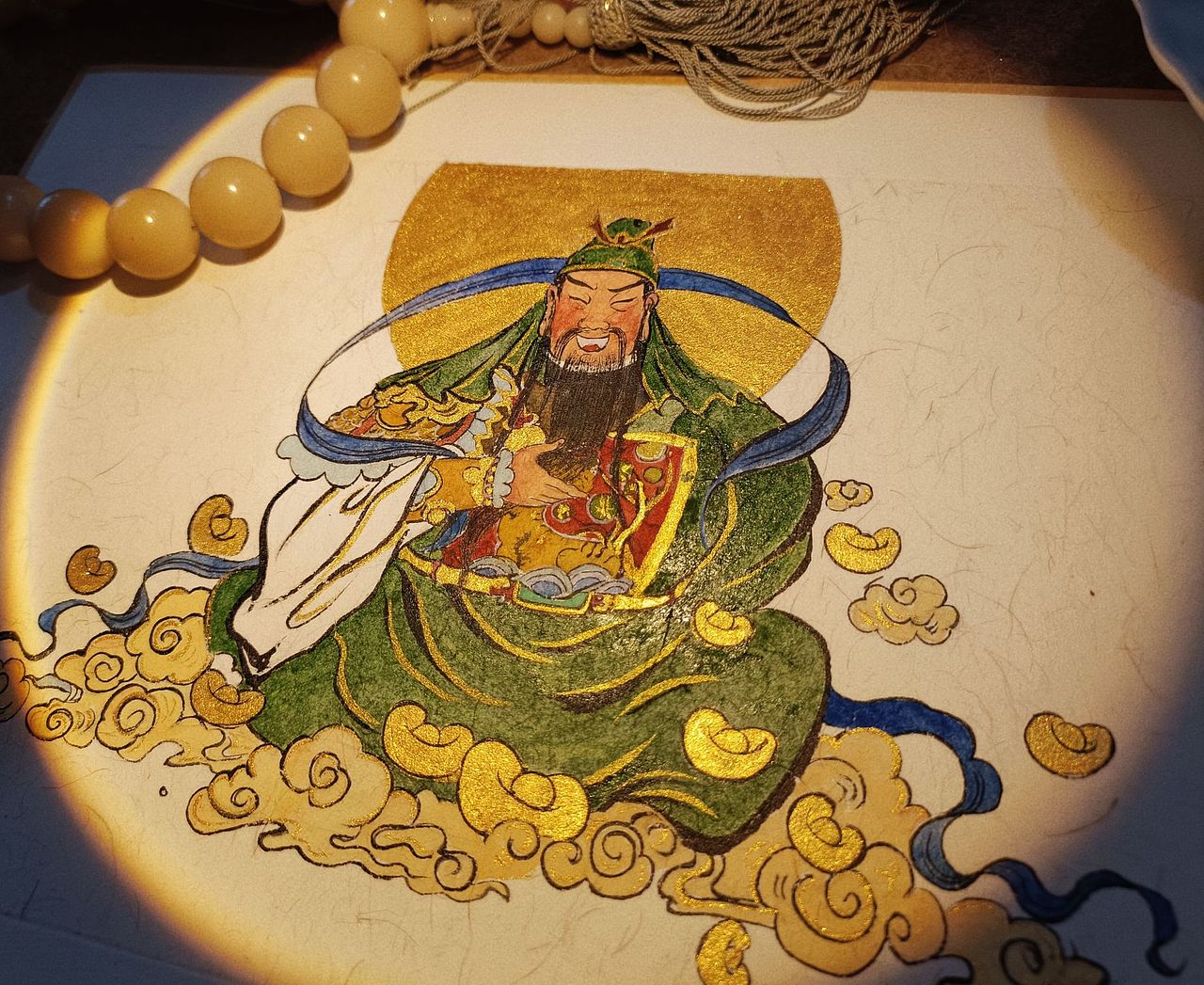挥金如铁式画武财神关二爷（图ZMzQ0MzY4NDMy） - 创作习作 - 站酷设计师不二画坊云灵原创素材 - 站酷ZCOOL