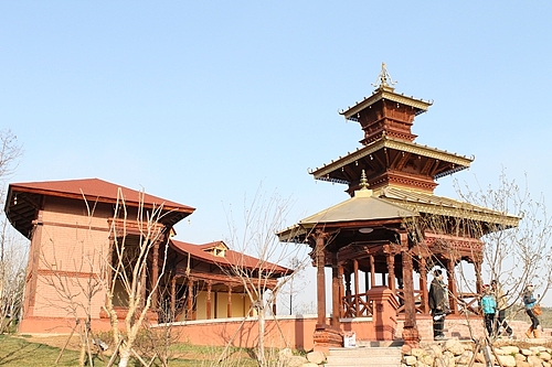 青岛世园会千桃园风景