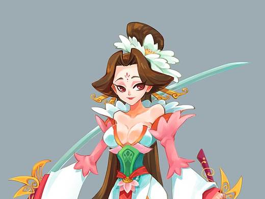 Q版古风角色