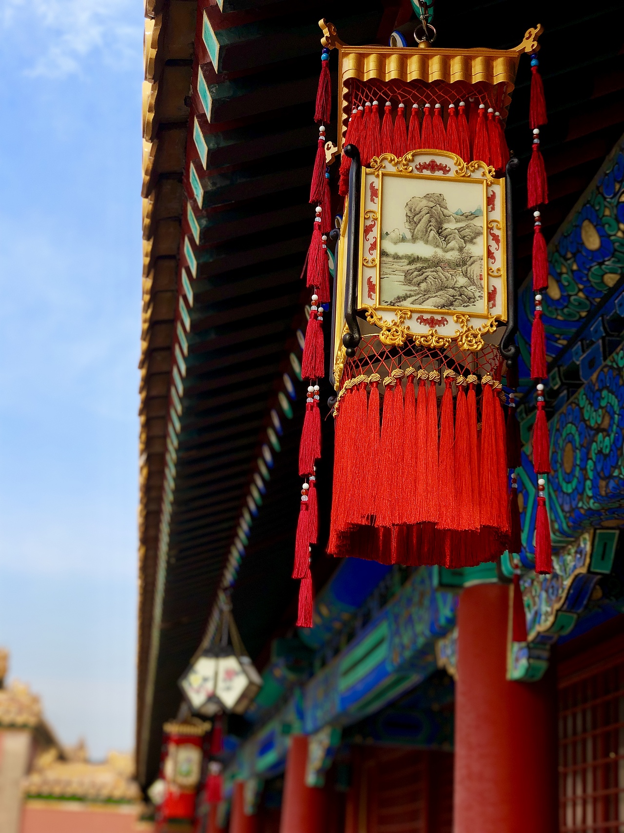 故宫天灯万寿灯宫灯——故宫过大年