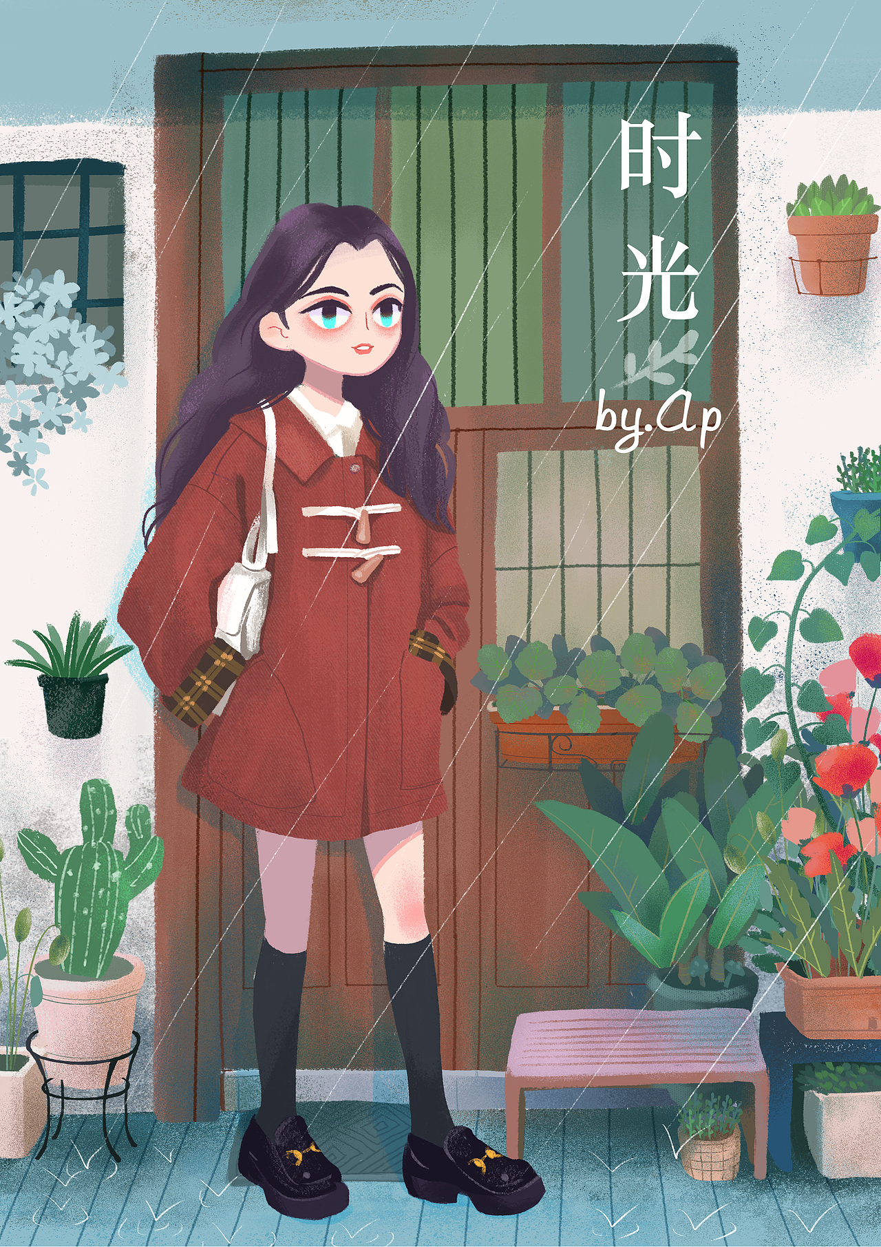 时光（图ZMjI1ODg4MjI0） - 创作习作 - 站酷设计师炒点粉吃原创素材 - 站酷ZCOOL