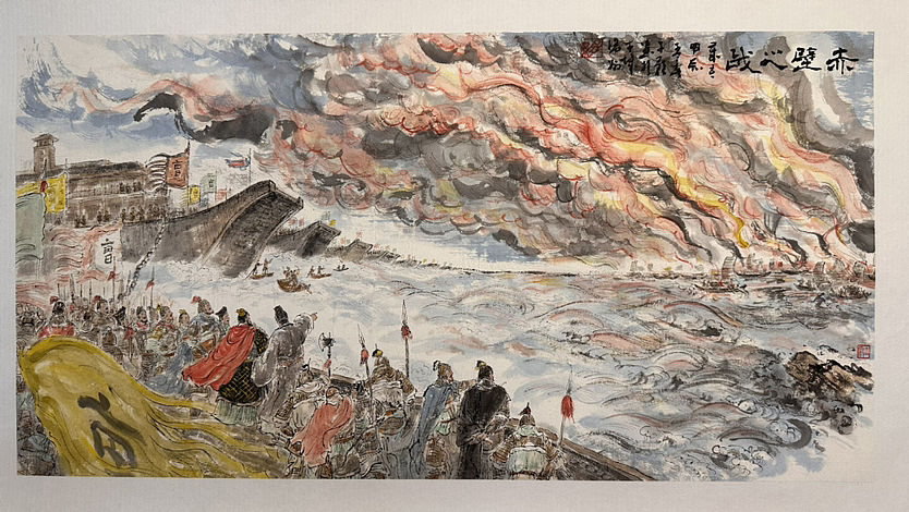 三国演义经典故事插画（图ZMzYzNDUzMzA4） - 艺术插画 - 站酷设计师无趣水墨原创素材 - 站酷ZCOOL