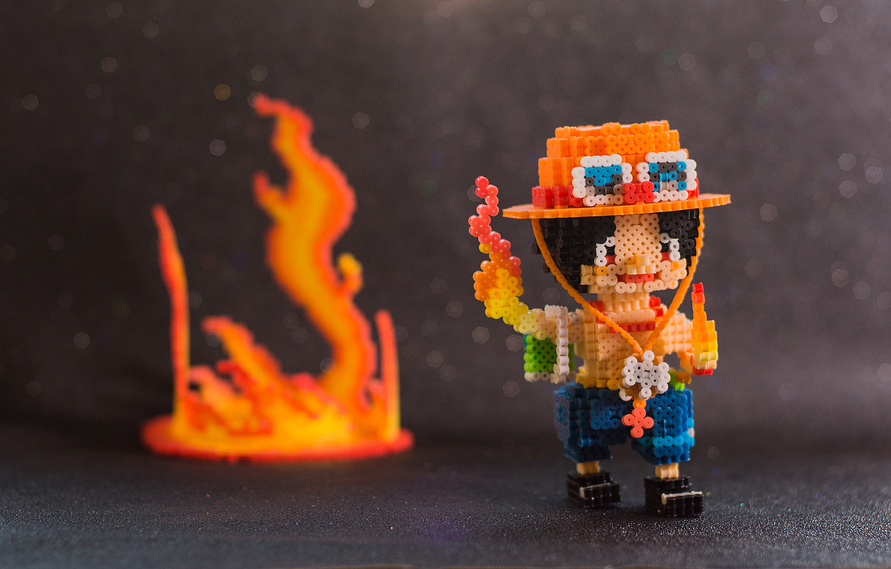 MARD拼豆原创-海贼王（图ZMTYzMDI3NDU2） - 手办/模玩 - 站酷设计师拼拼豆豆原创素材 - 站酷ZCOOL