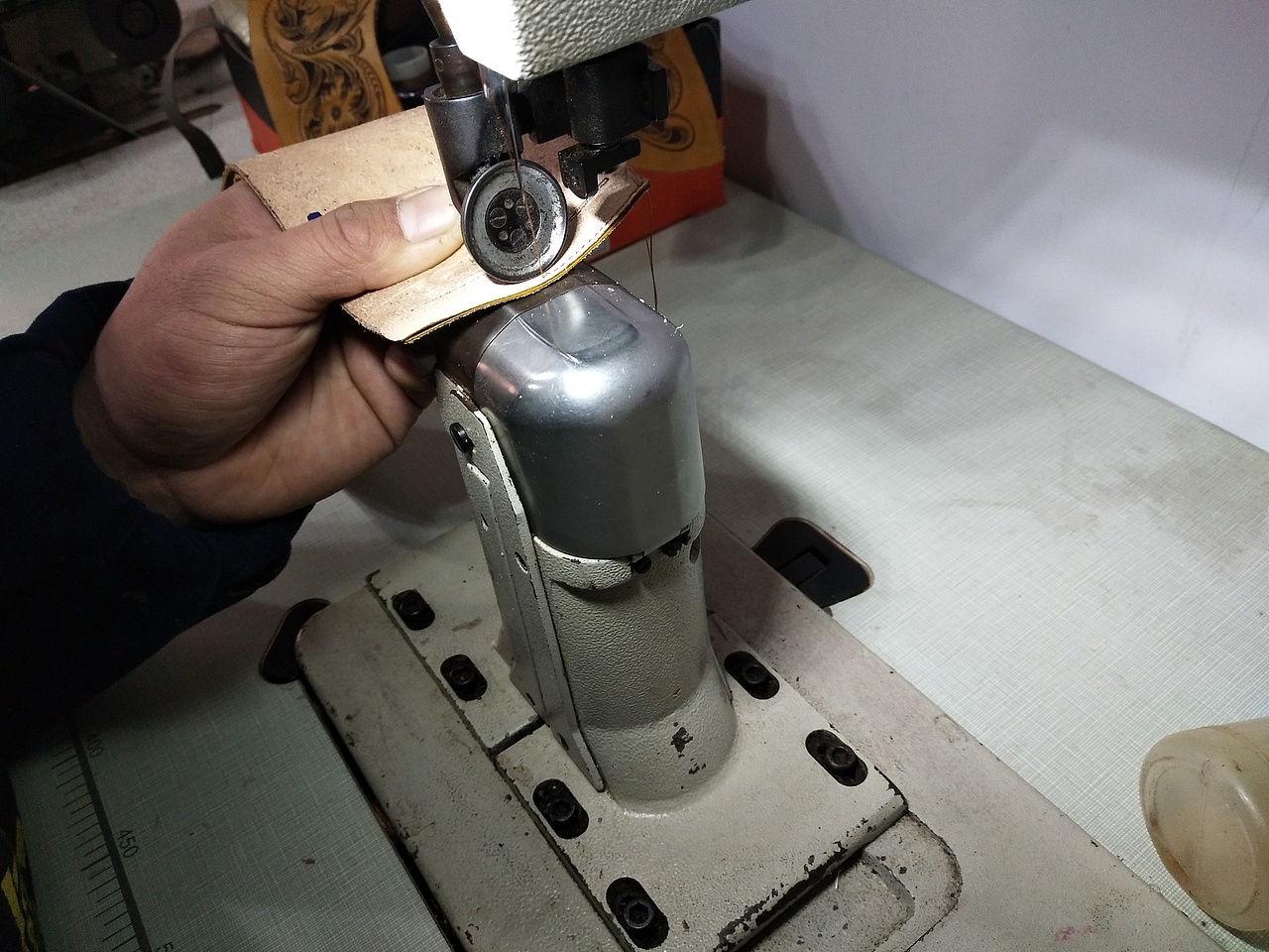 固特异手工鞋制作过程……