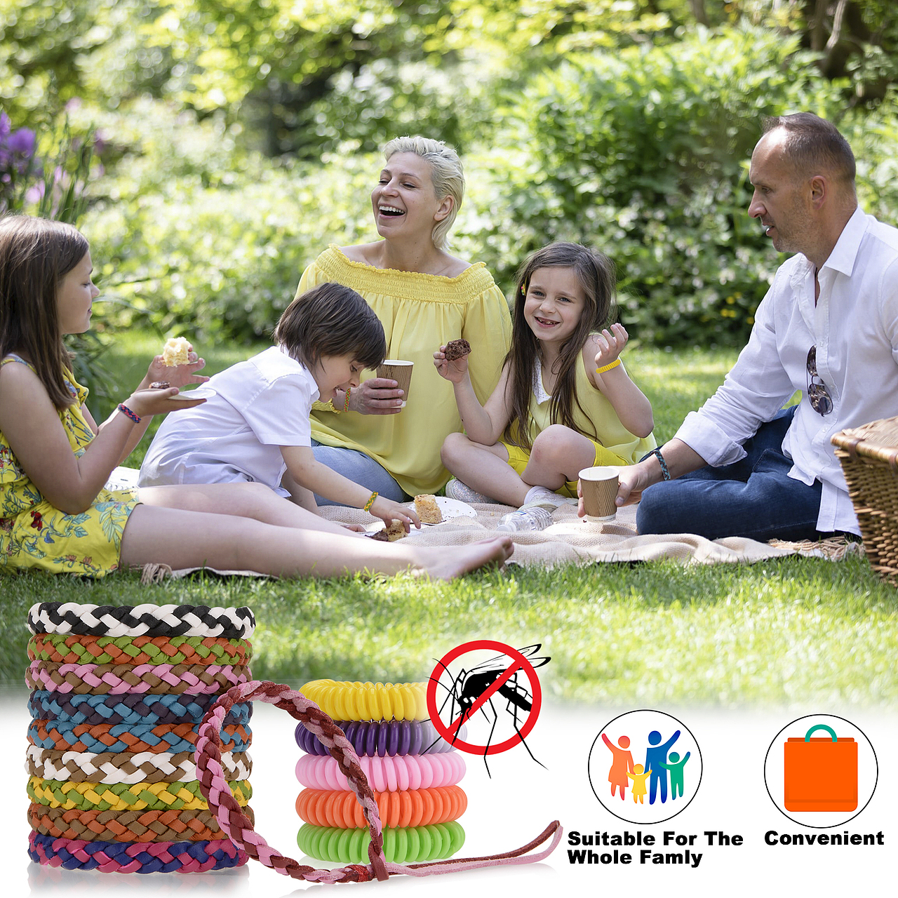 亚马逊产品图片拍摄制作,驱蚊手环图片制作