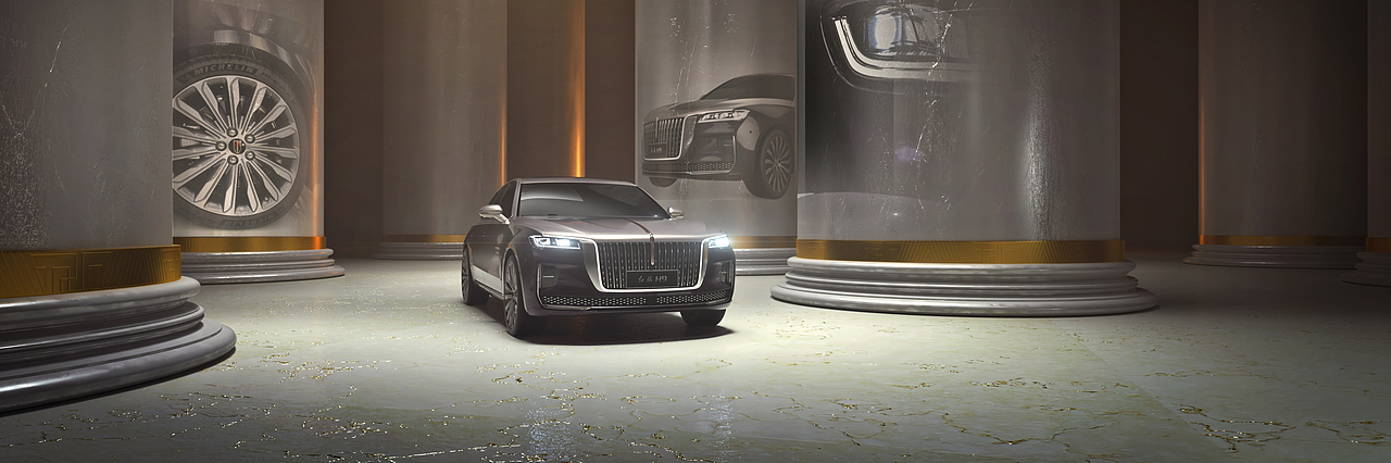 新红旗H9在人民大会堂的全球首秀